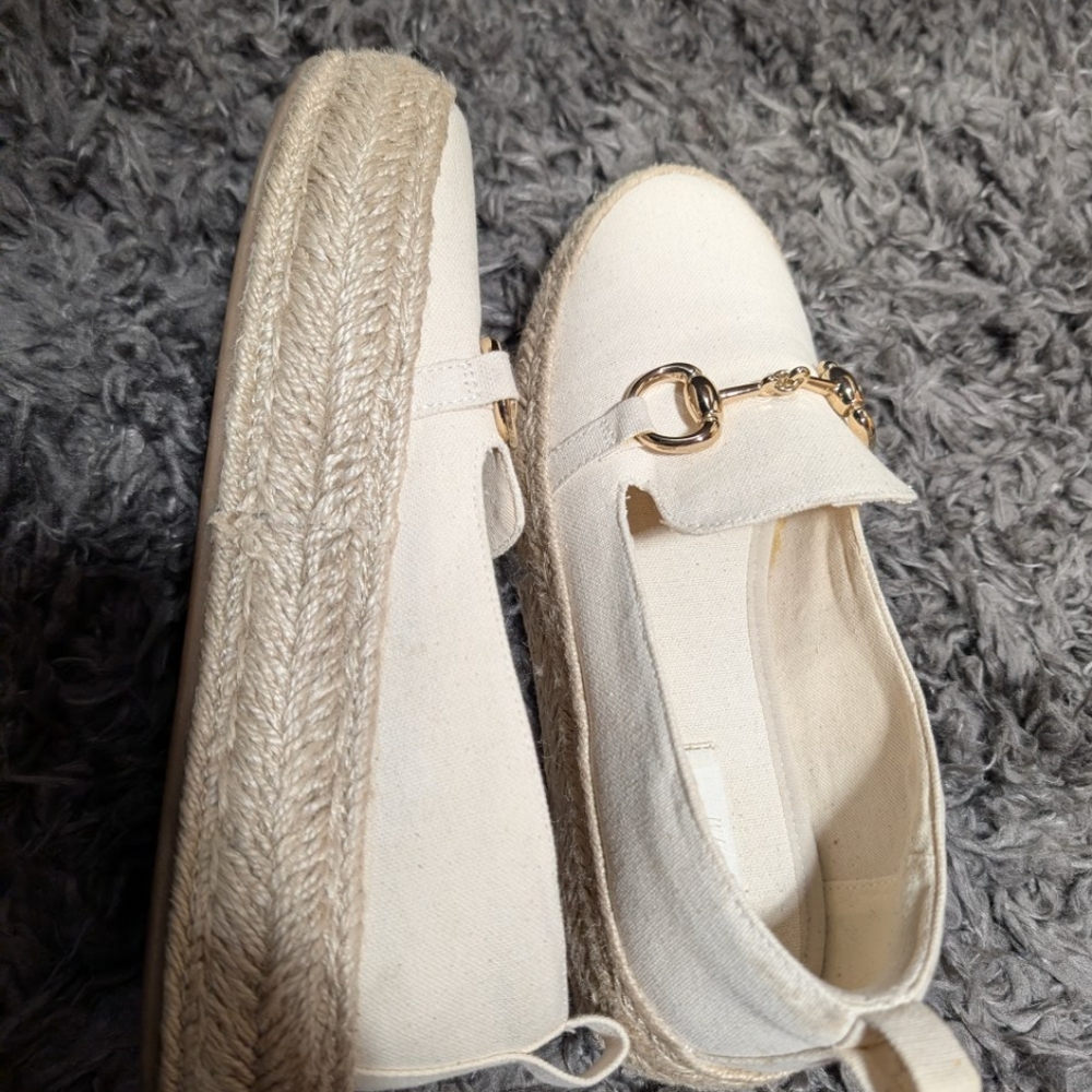 H&M loafers / Canvas espadrilles